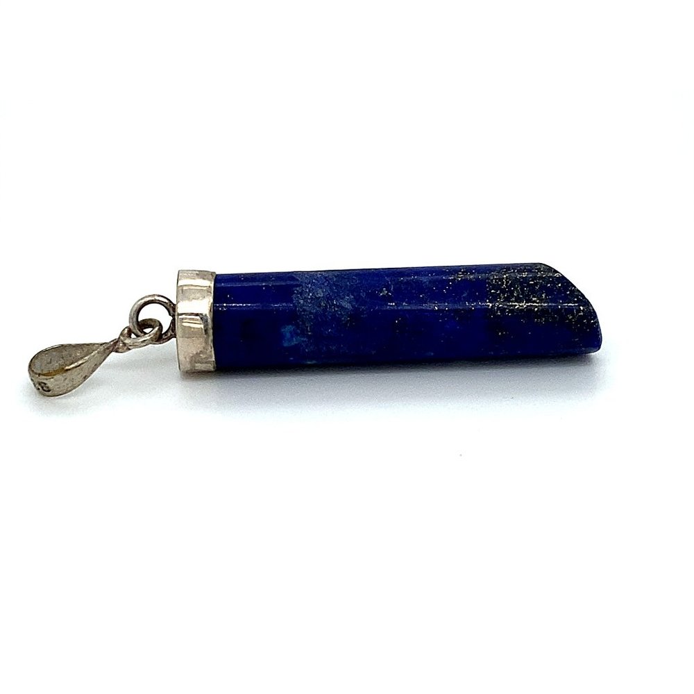 Lapis Lazuli 30.70ct Solid Silver Pendant